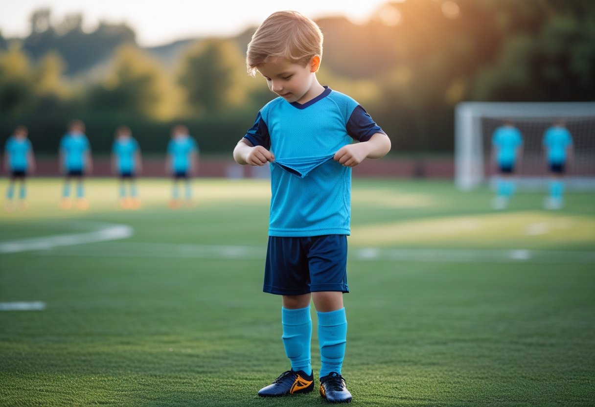 Sådan holder du dit barn tørt og klar til kamp med de rette fodboldtrøjer